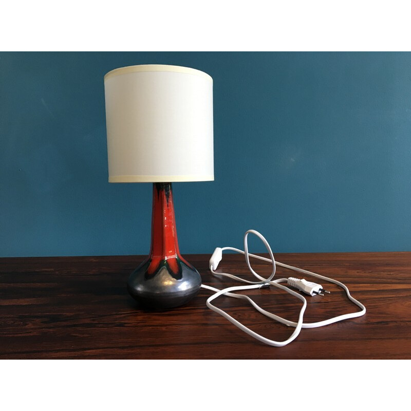 Lampe de table vintage danoise par Ole Christensen - 1960