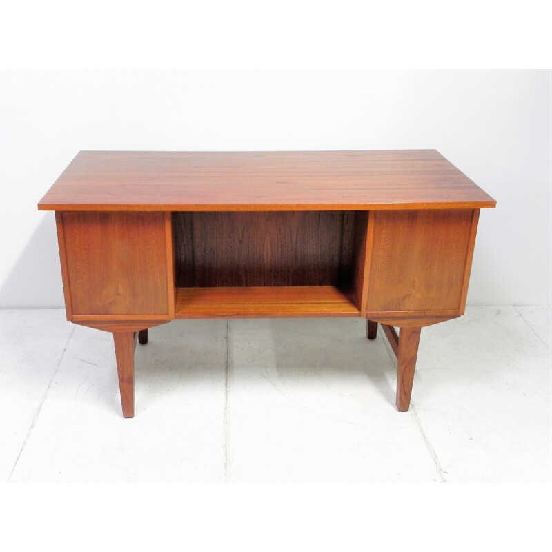 Scandinavian teak desk - 1960s