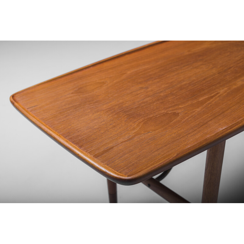 Mesa de café Vintage de teca de Finn Juhl, anos 60