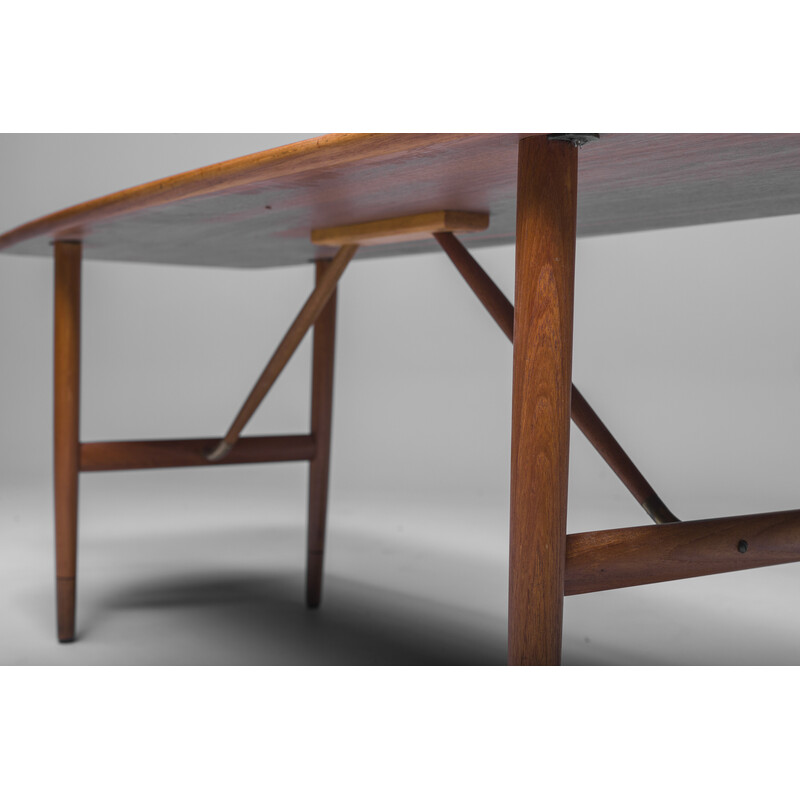 Vintage teakhouten salontafel van Finn Juhl, 1960