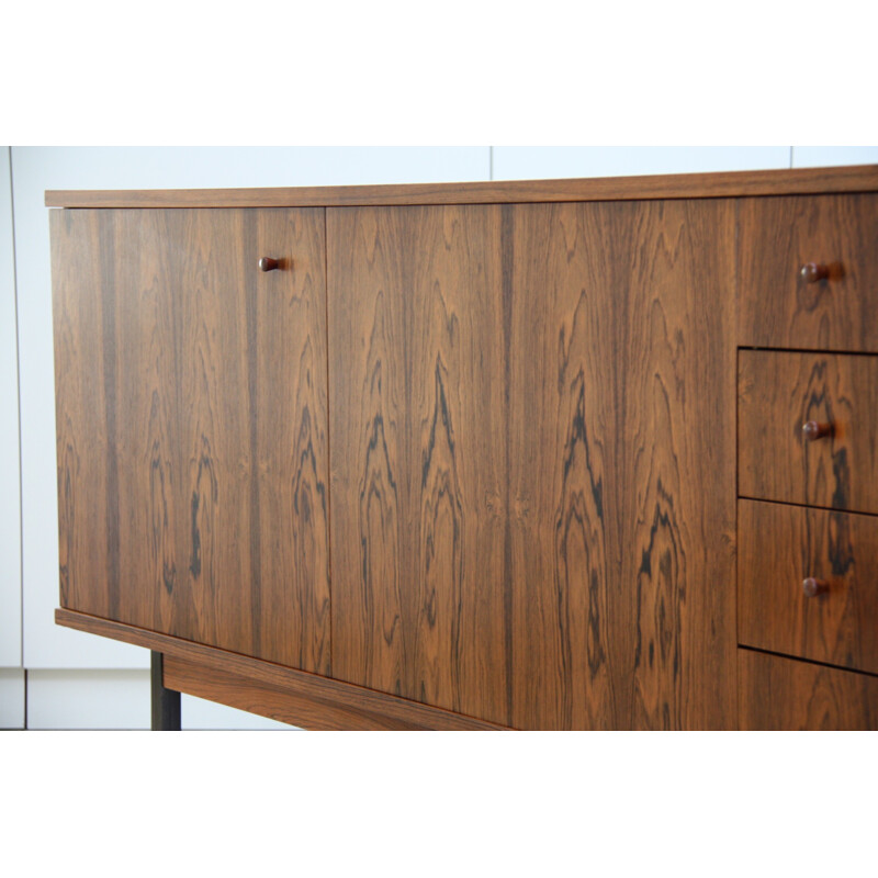 Vintage sideboard in rio- rosewood - Germany - 1960s