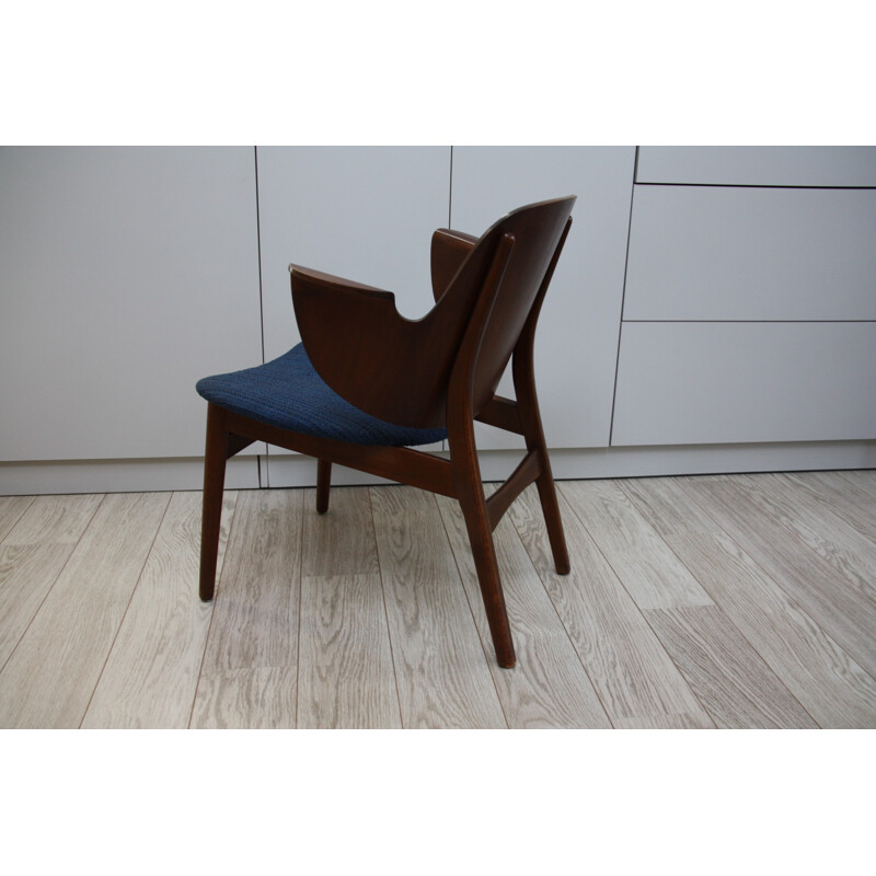 Armchair in teak model 107 by Hans Olsen for Brahmin Mobler - 1960s