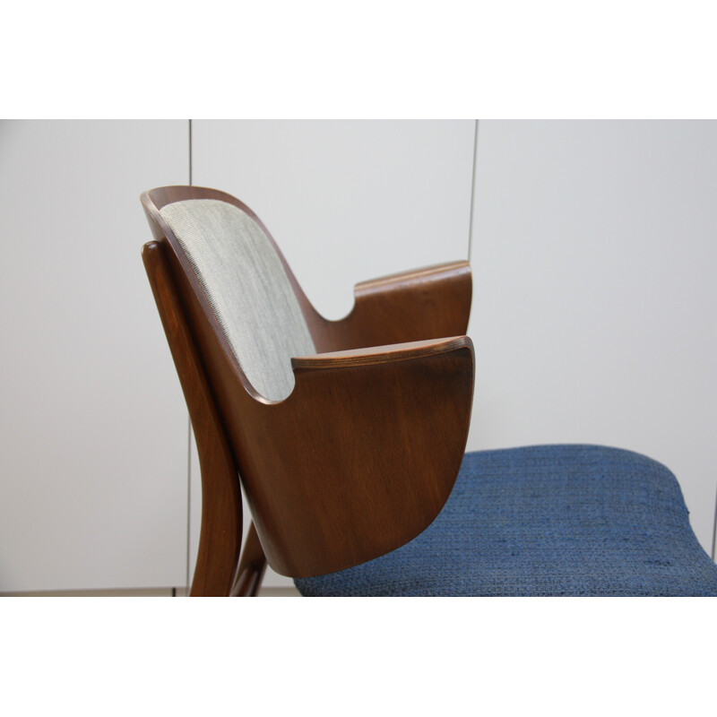 Armchair in teak model 107 by Hans Olsen for Brahmin Mobler - 1960s