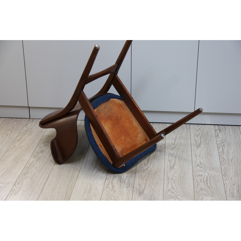 Fauteuil en teck modèle 107 par Hans Olsen pour Brahmin Mobler - 1960