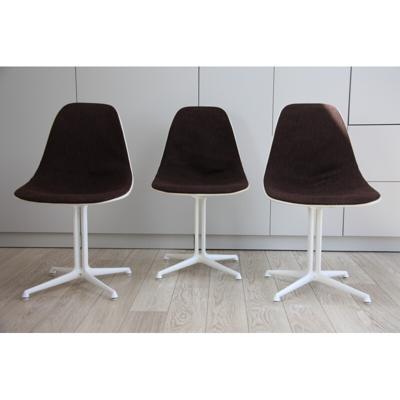 Set of 3 La Fonda chairs by C.& R. Eames for Herman Miller - 1960s