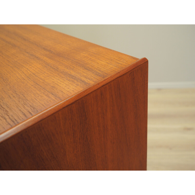 Vintage Danish teak highboard by Børge Seindal, 1960s