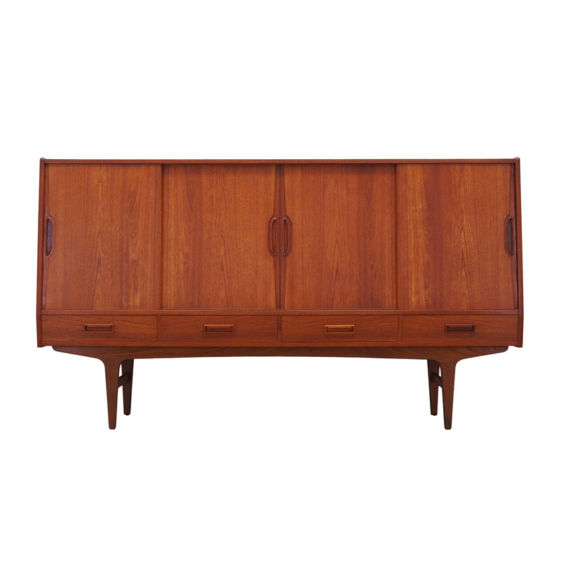 Credenza danese vintage in teak di Børge Seindal, anni '60