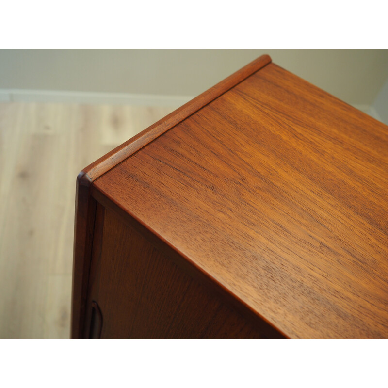 Vintage Danish teak highboard by Børge Seindal, 1960s