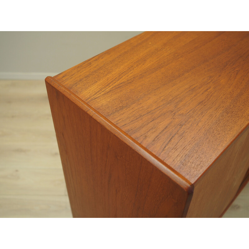 Vintage Danish teak highboard by Børge Seindal, 1960s