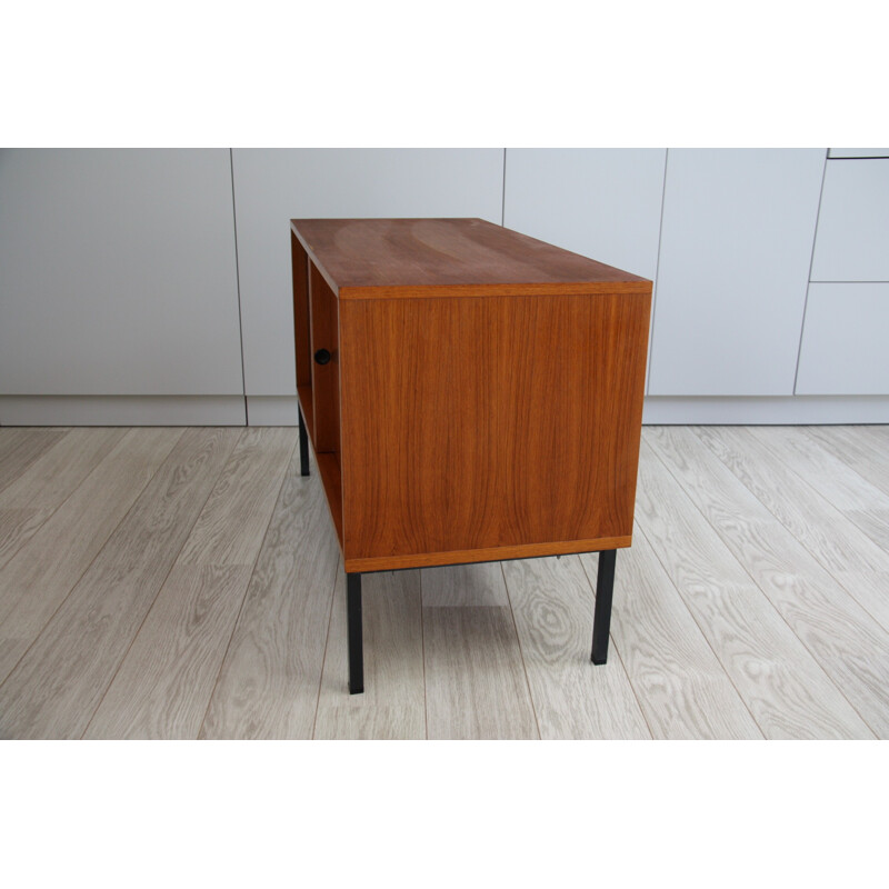 Low highboard in teak by Gunther Renkel, Twen series for Rego - 1960s