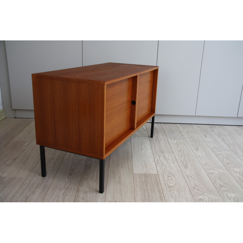 Low highboard in teak by Gunther Renkel, Twen series for Rego - 1960s