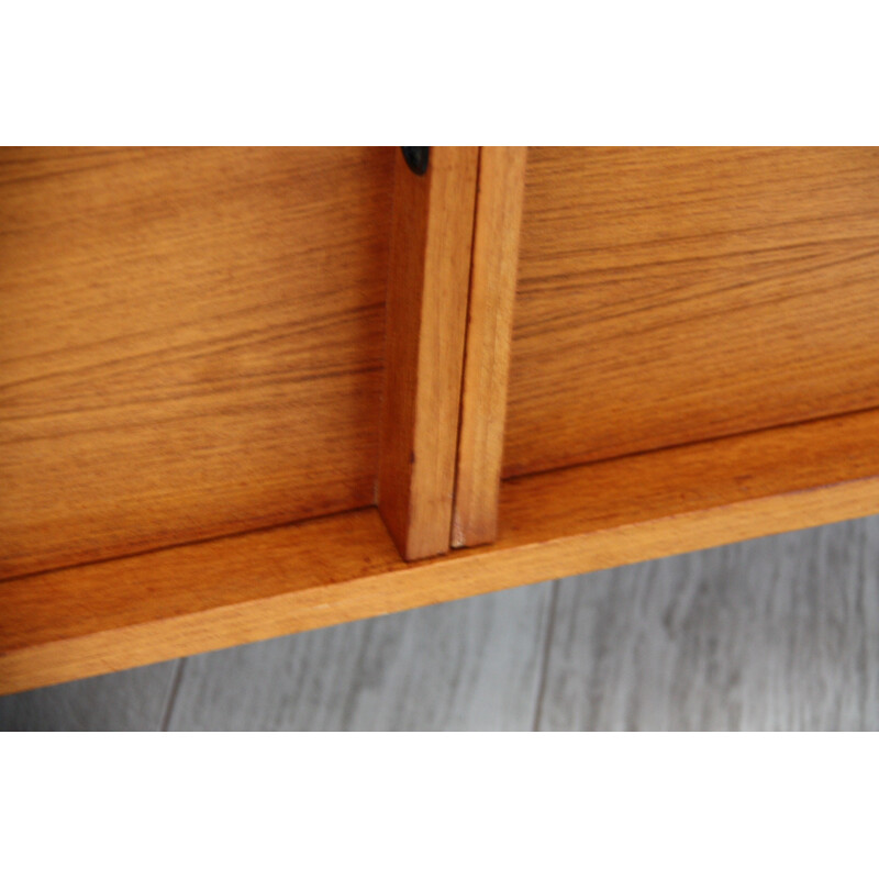 Low highboard in teak by Gunther Renkel, Twen series for Rego - 1960s