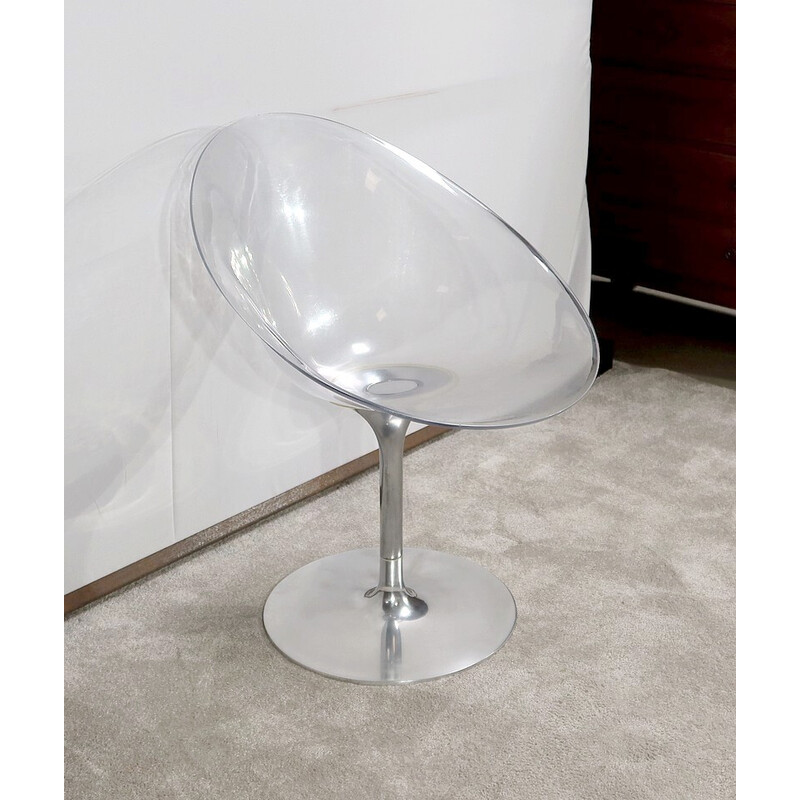 Vintage swivel armchair "Ero/S" by Philippe Starck for Kartell, 2000
