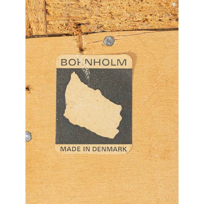 Bureau vintage en placage de teck par Johannes Sorth pour Bornholm, Danemark 1960