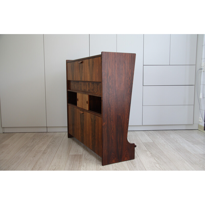 Dry bar in rosewood model SK 661 by Johannes Andersen - 1960s