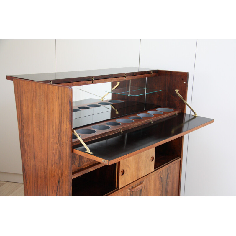 Dry bar in rosewood model SK 661 by Johannes Andersen - 1960s