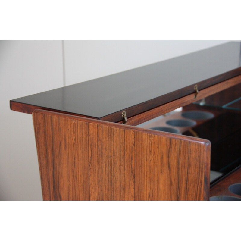 Dry bar in rosewood model SK 661 by Johannes Andersen - 1960s