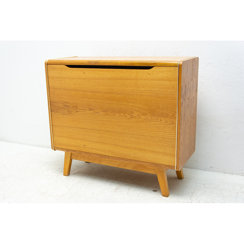 Vintage beukenhouten dressoir van Bohumil Landsman voor Jitona, Tsjechoslowakije 1960