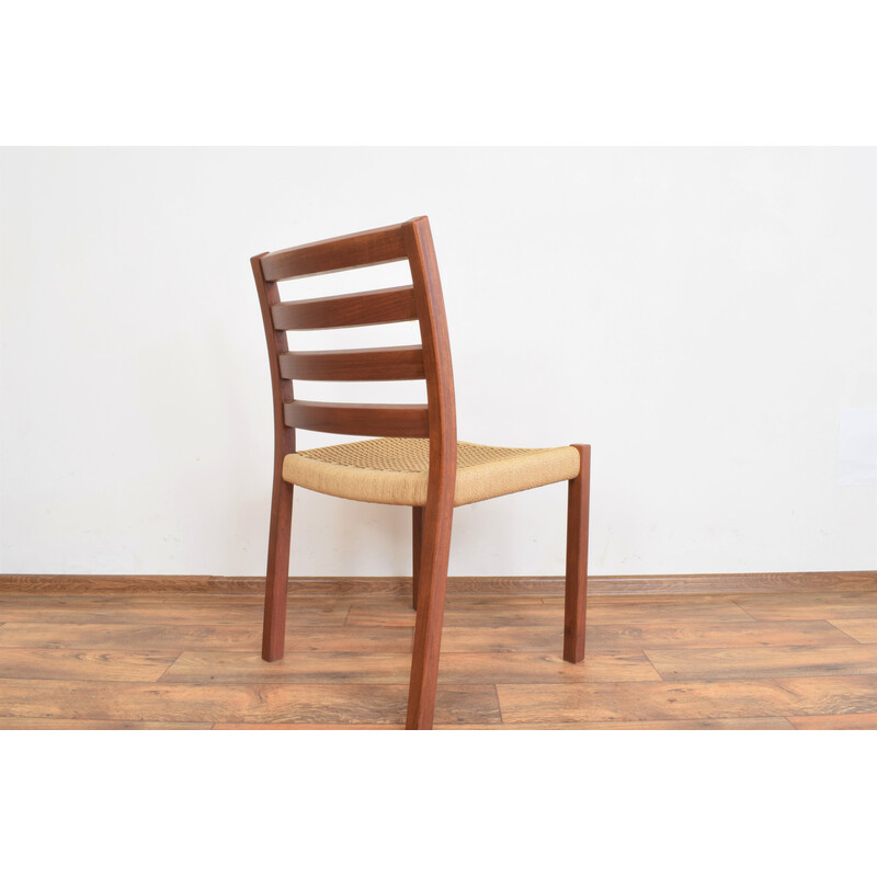 Mid-century Danish teak dining chair by Niels O. Møller for J.L. Møllers, 1960s