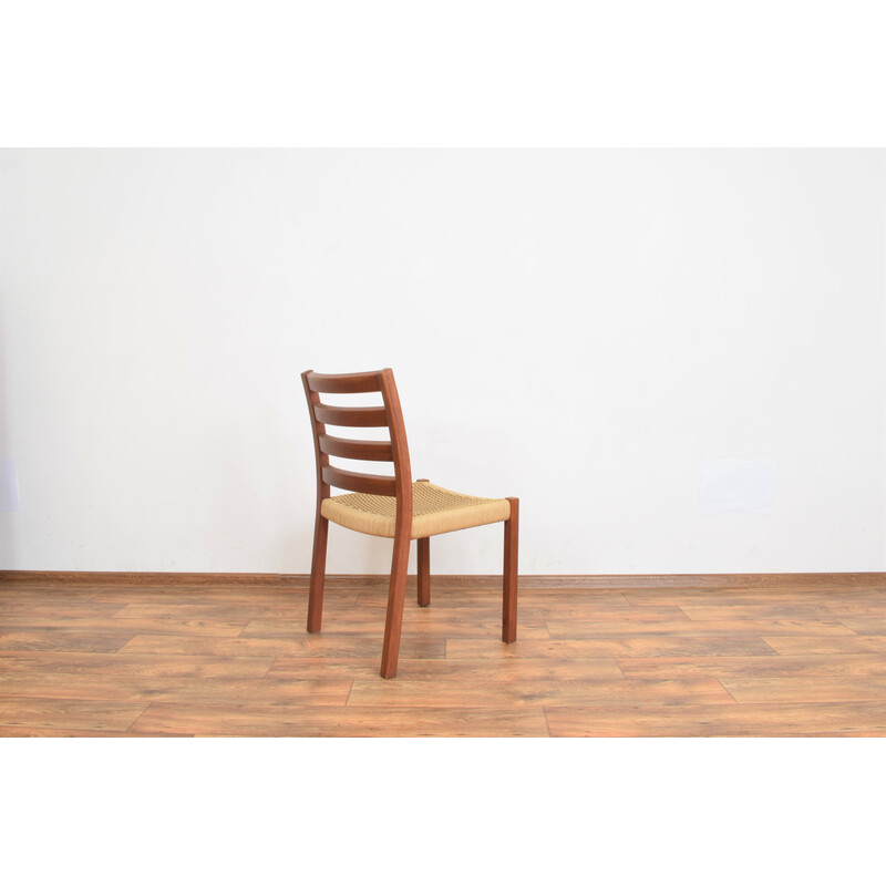 Mid-century Danish teak dining chair by Niels O. Møller for J.L. Møllers, 1960s