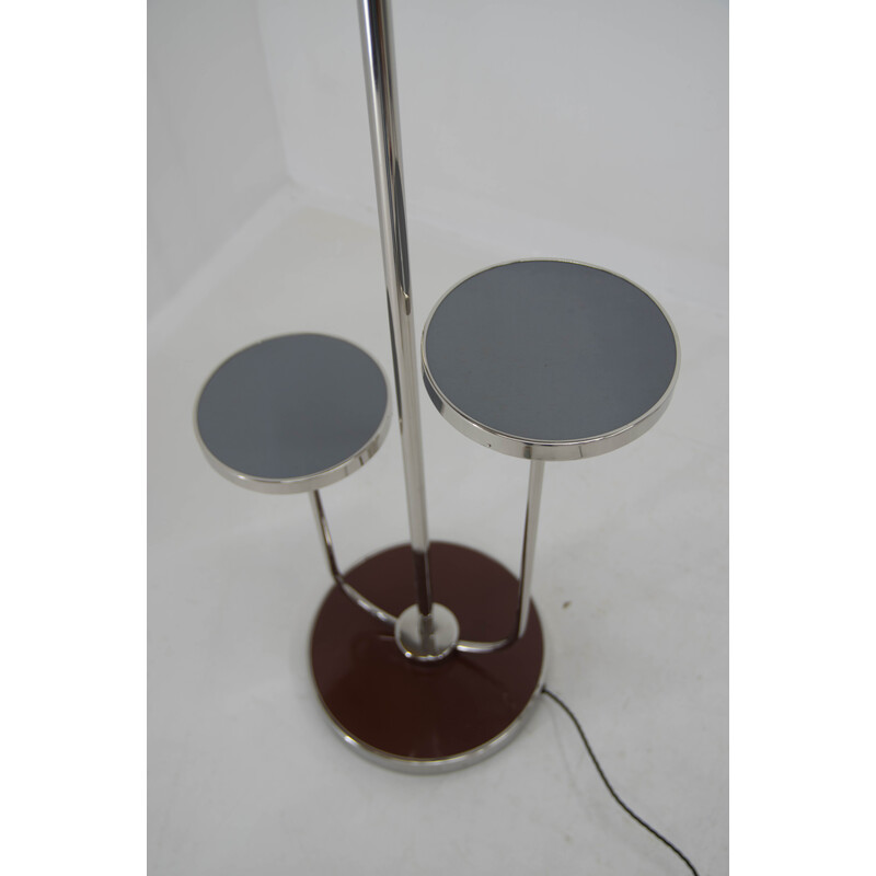 Bauhaus vintage floor lamp by Halabala, 1940s