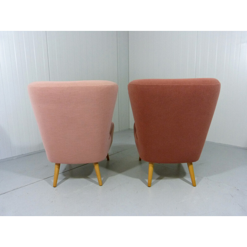 Pastel Cocktail armchairs - 1950s