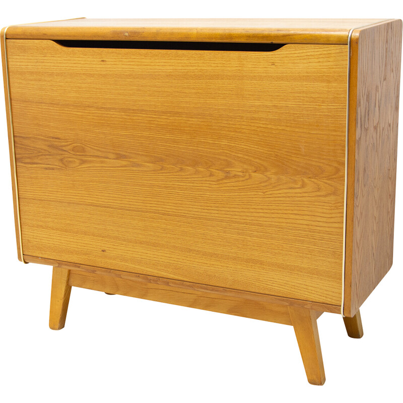 Vintage beukenhouten dressoir van Bohumil Landsman voor Jitona, Tsjechoslowakije 1960