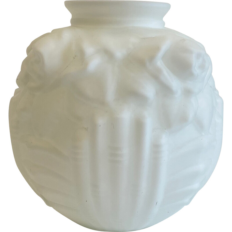 vase boule vintage art - verre