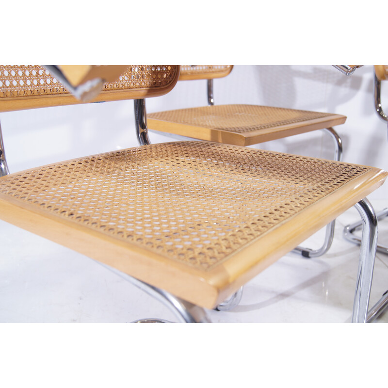Set di 6 sedie vintage "Cesca" B64 di Marcel Breuer