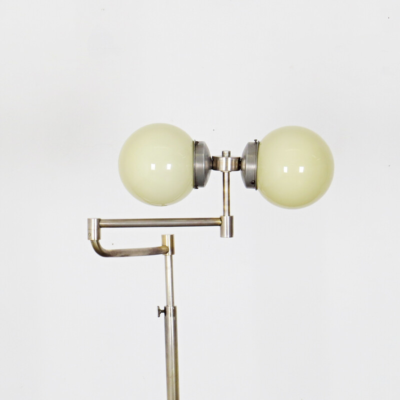 Lampadaire tubulaire vintage Bauhaus
