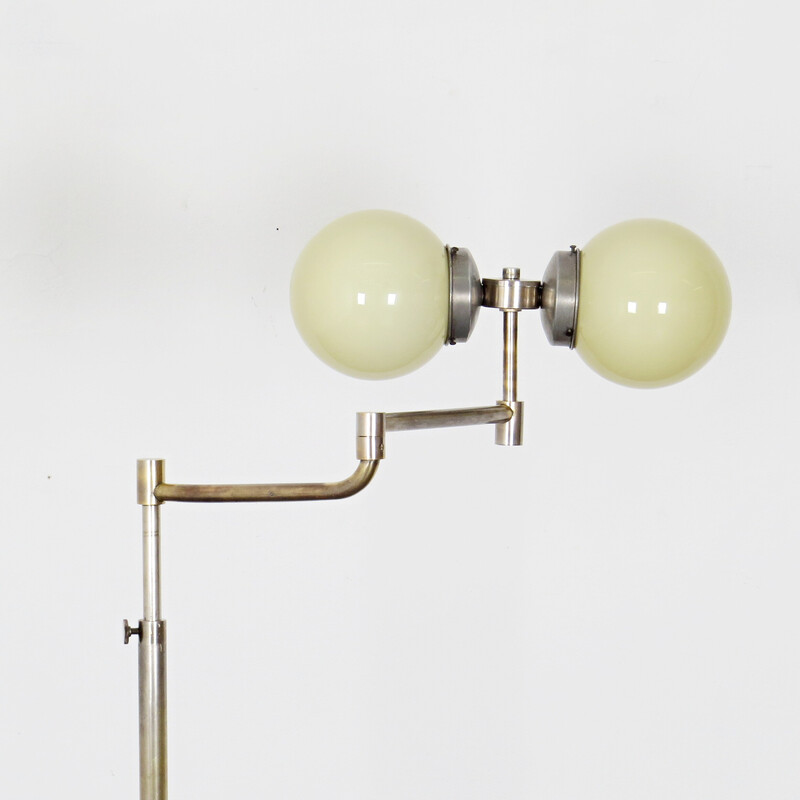 Lampadaire tubulaire vintage Bauhaus