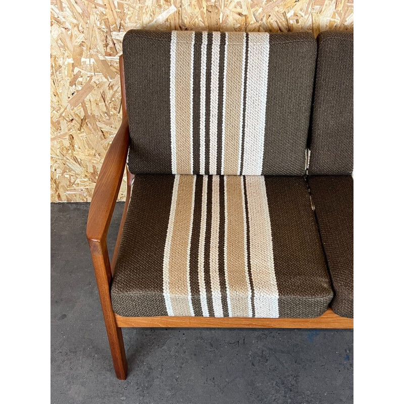 Vintage 2-Sitzer Sofa in Teakholz von Ole Wanscher Cado für Cado, Dänemark 1960-1970