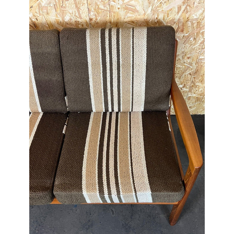 Dänisches 3-Sitzer-Sofa aus Teakholz von Ole Wanscher für Cado, 1960-1970