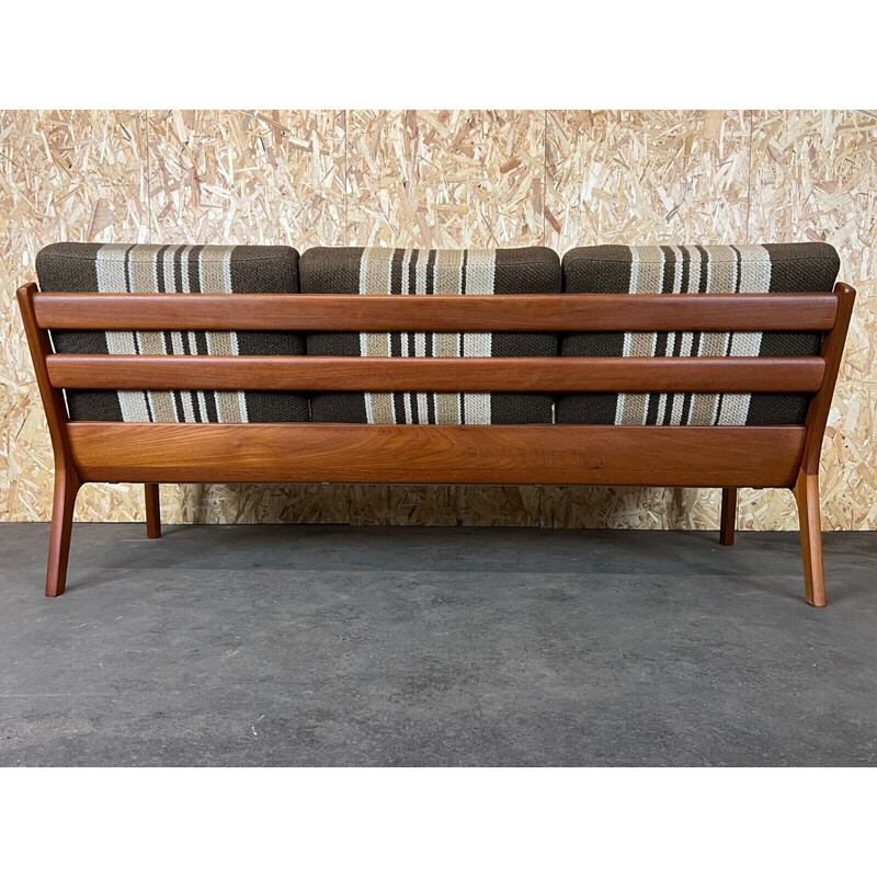 Vintage Danish teak 3 seater sofa couch by Ole Wanscher for Cado, 1960-1970