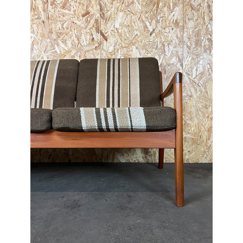 Dänisches 3-Sitzer-Sofa aus Teakholz von Ole Wanscher für Cado, 1960-1970