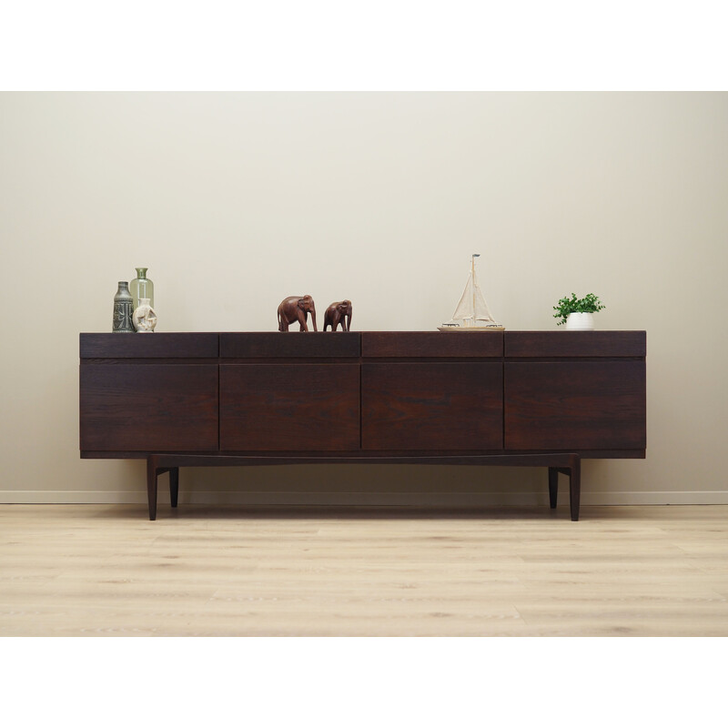 Vintage Danish oakwood sideboard by Ib Kofod Larsen for Faarup Møbelfabrik, 1970s