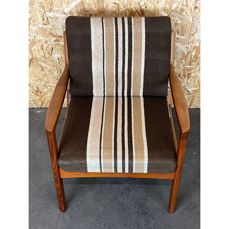 Fauteuil vintage en teck par Ole Wanscher pour Cado, 1960-1970