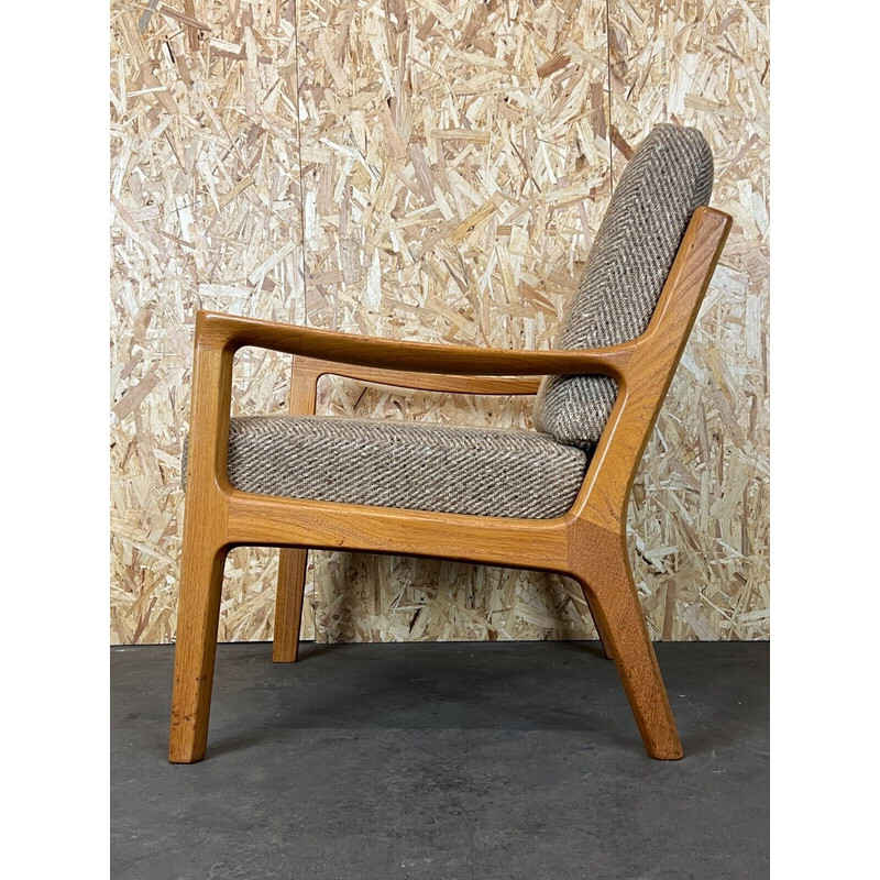 Vintage teakhouten fauteuil van Ole Wanscher voor Poul Jeppesens Møbelfabrik, 1960-1970