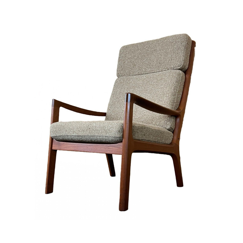 Vintage teakhouten fauteuil van Ole Wanscher voor Cado, Denemarken 1960-1970