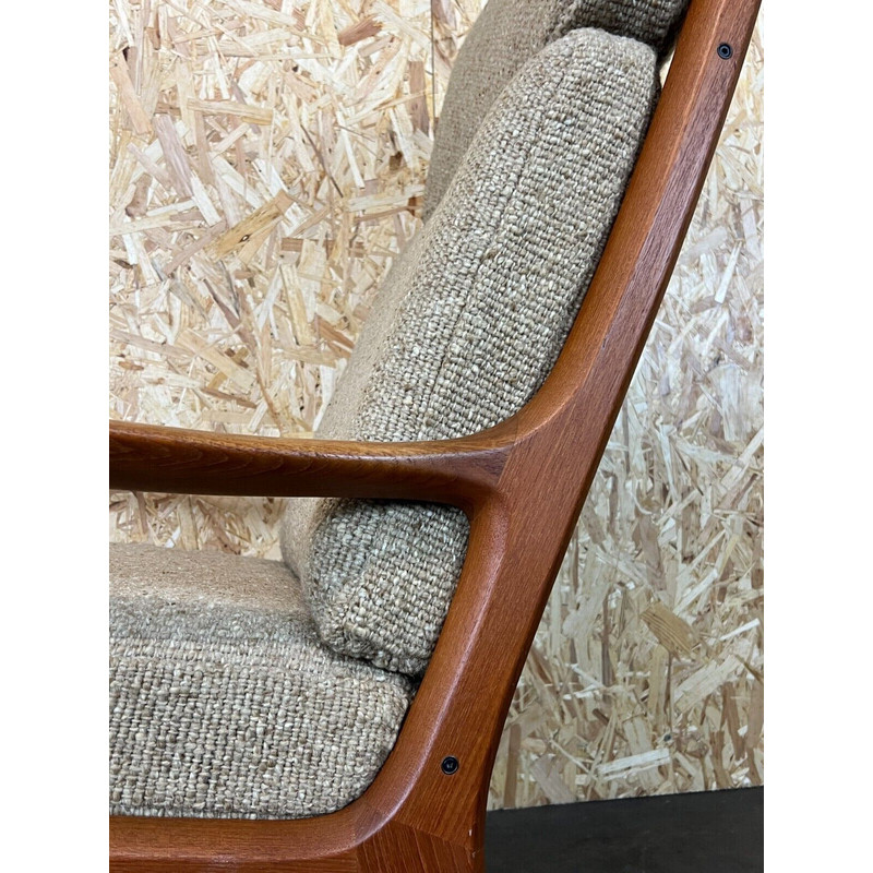 Sillón vintage de teca de Ole Wanscher para Cado, Dinamarca 1960-1970