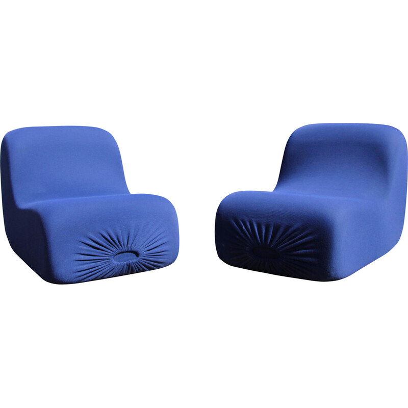 Pareja de sillones vintage "Canapouf" de Pierre Cardin para Racine, 1970