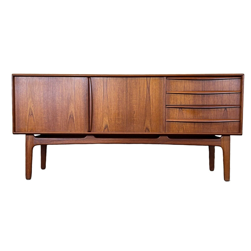 Credenza vintage in teak di Svend Aage Madsen per Knudsen and Son, 1960-1970