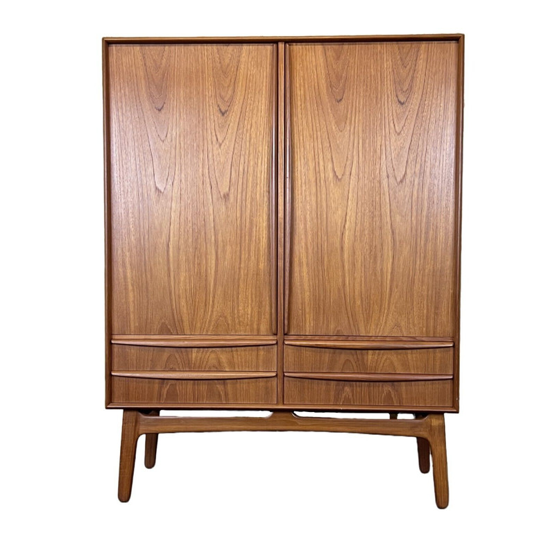 Credenza vintage in teak di Svend Aage Madsen per Knudsen and Son, 1960-1970