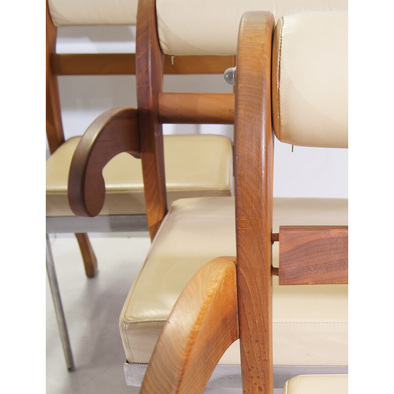 Set of 18 vintage 'Job' chairs by Heinz Julen, 1990s