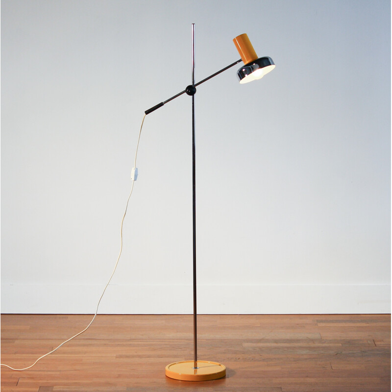 Yellow Floor Lamp by GURA-Leuchten - 1970s
