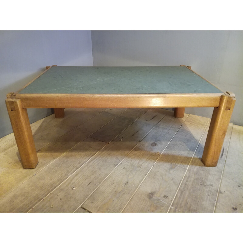 Vintage oakwood coffee table - 1960s