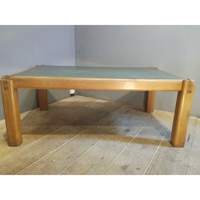 Vintage oakwood coffee table - 1960s