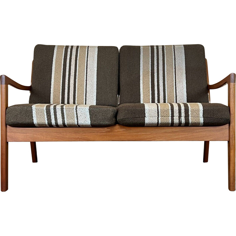 Vintage 2 seater sofa in teak by Ole Wanscher Cado for Cado, Denmark 1960-1970