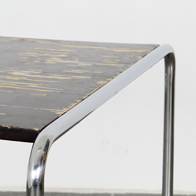 Tavolino tubolare vintage di Marcel Breuer per Mücke Melder