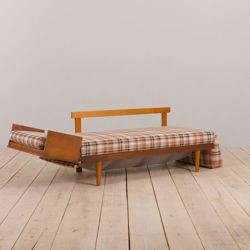 Modelo de cama diurna Vintage Svane da Igmar Relling para Ekornes, Noruega 1970s